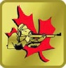 Gold Marksmanship Competition pin